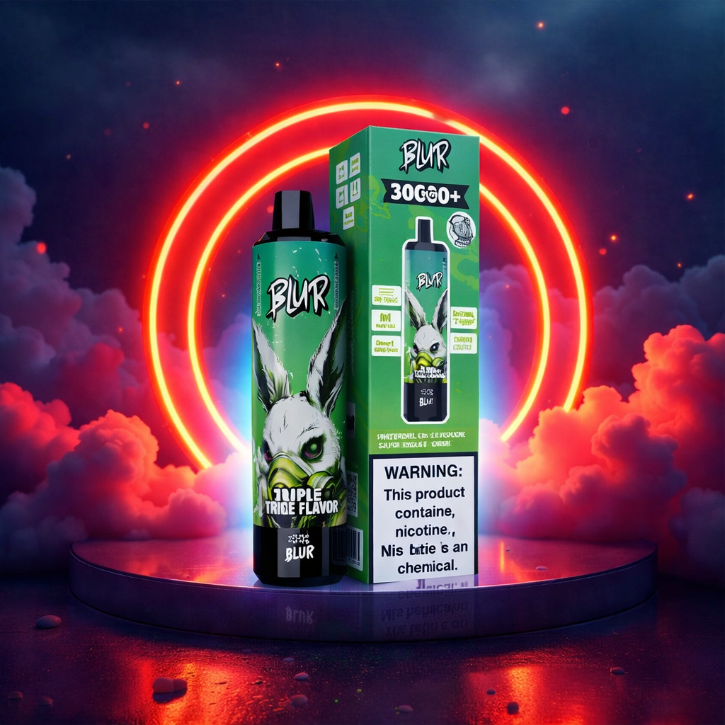 Blur 30000 Watermelon Ice Mixed Berries Caribbean Crush vaper con nicotina cigarrillos electrónicos desechables 30000 caladas