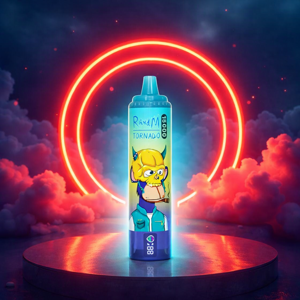 Fumot RandM Tornado 15K Grape Ice vaper con nicotina sabores vaper 15000 caladas