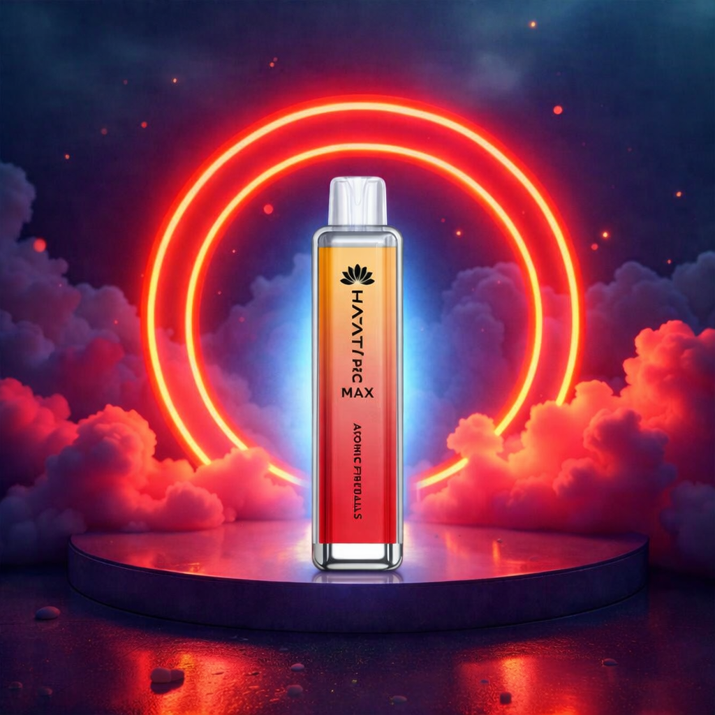 Hayati Pro Max 4K Atomic Fireballs vaper desechable sabores vaper cigarrillos electrónicos 4000 caladas